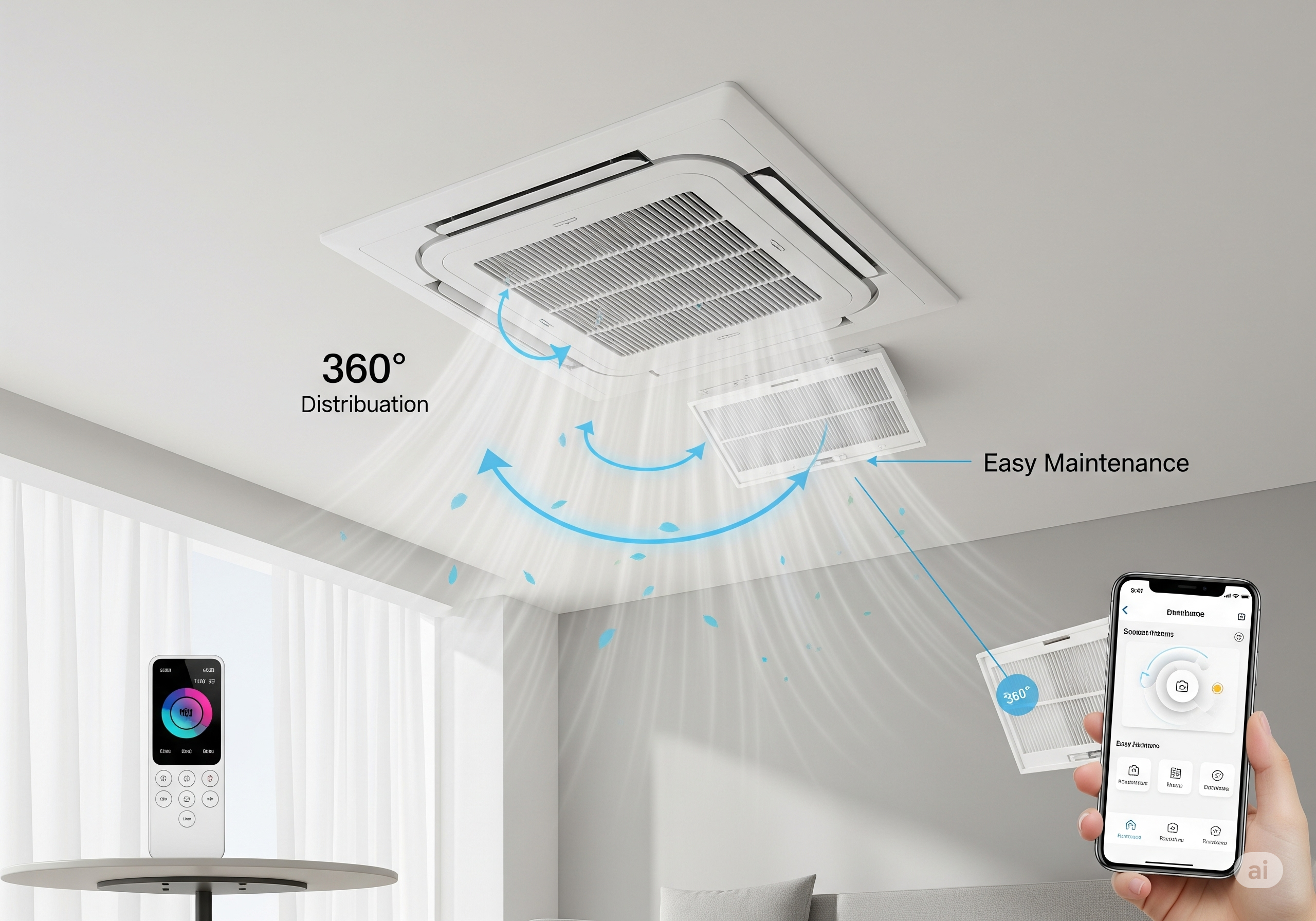 Cassette AC Installation